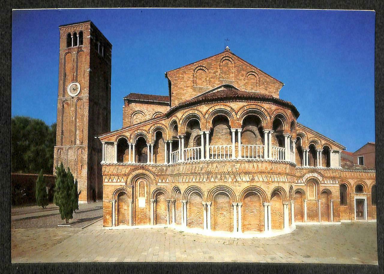 LUCKYPIGEON Murano Venezia Architecture Historical Building Postcard (C1633)