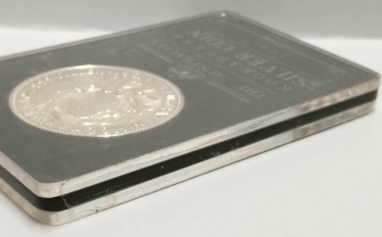 Australia Elizabeth II 5 Dollars Kookaburra 1991 1oz Silver Coin Capsule (C039)