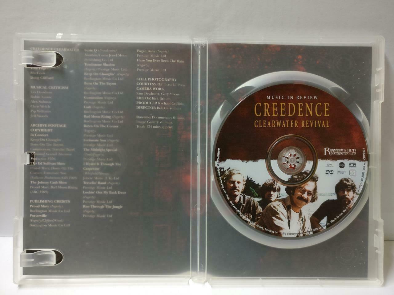 CCR Creedence Clearwater Revival Music In Review 2006 EU DVD (CD856)