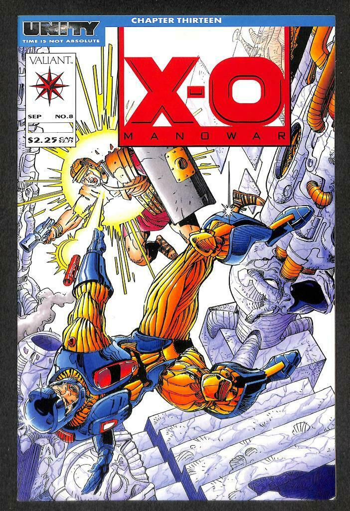 Valiant UNITY X-O Manowar Sept No. 8 Ch 13 Animation Cartoon Comic Book (A1753)