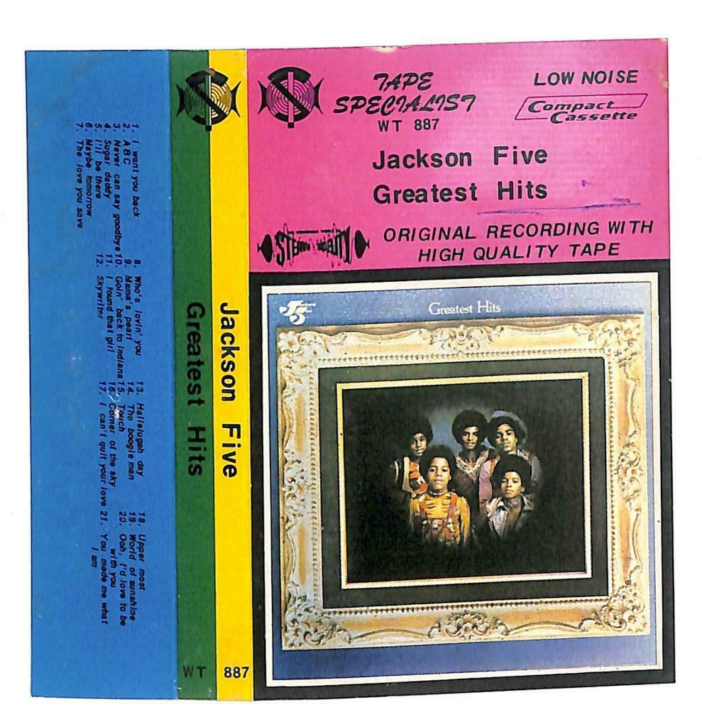 Rare Jackson Five ABC I'll Be There Skywriter Singapore English Cassette CT953