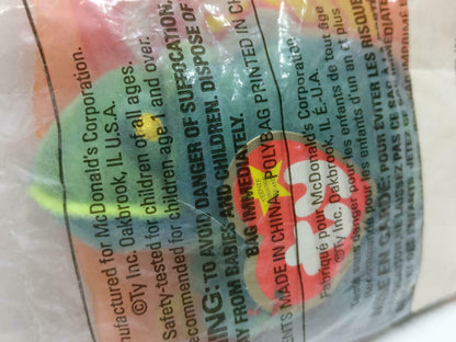Sealed McDonald’s Happy Meal TY Iggy The Iguana 1999 Plush Soft Toy F/S (PTY201)