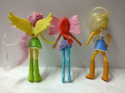 2011 McDonalds Barbie A Fairy Secret Happy Meal Toys x7 Lot F/S (FTY014) *F