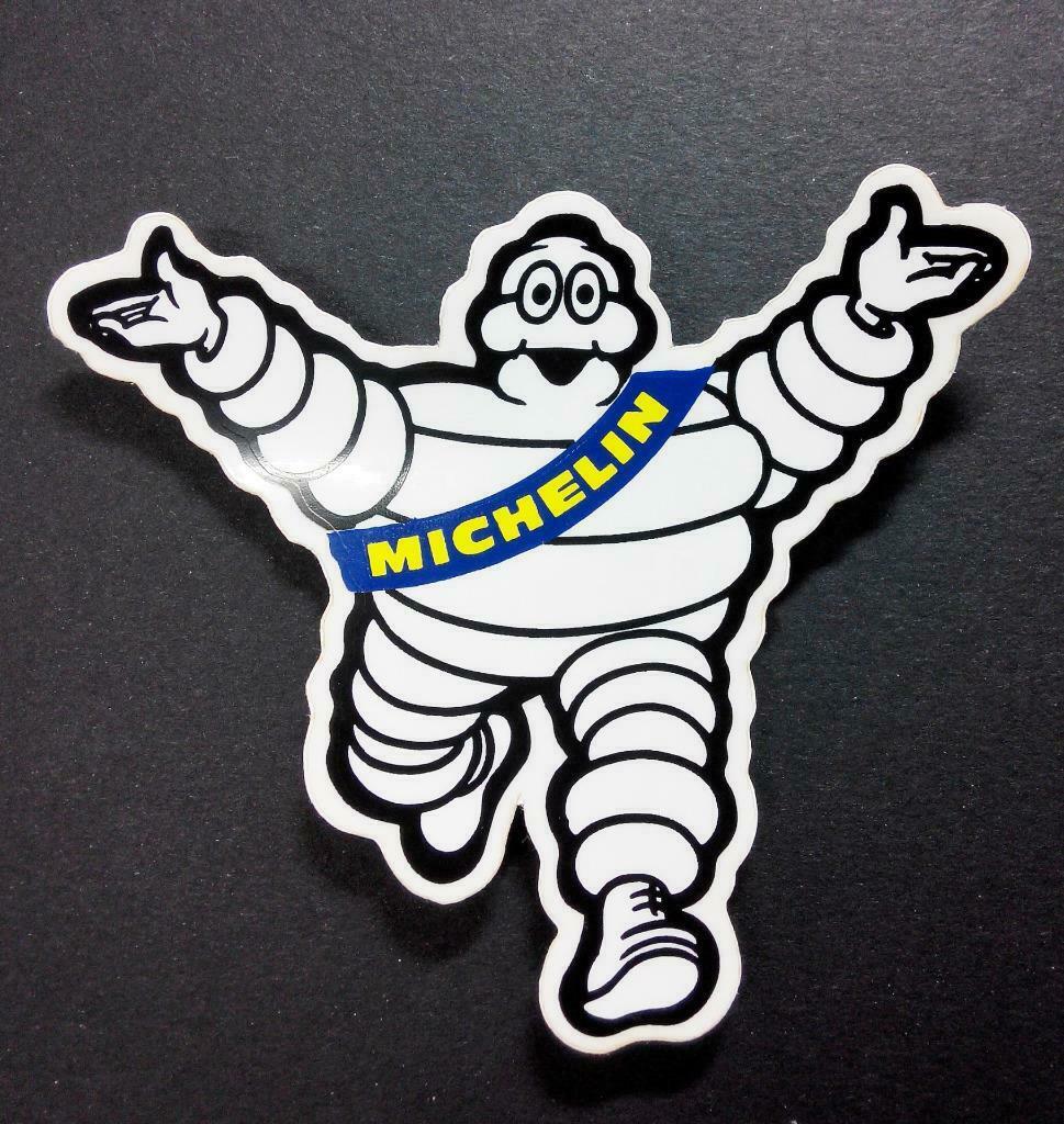 Vintage 80’s Sticker Michelin 80mm x 70mm F/S (A1120)