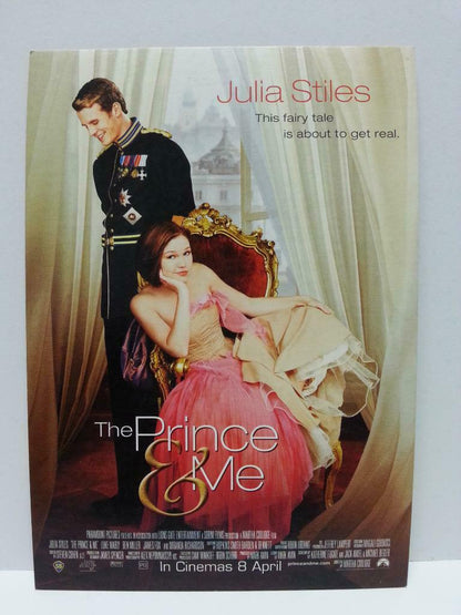 The Prince And Me 2004 Julia Stiles Movie Poster On Singapore Postcard (AC023)