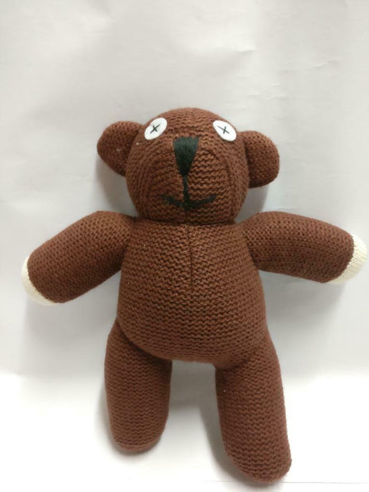 Mr. Bean Brown Teddy Bear 9" Stuffed Animal Plush Soft Toy F/S (PTY071)