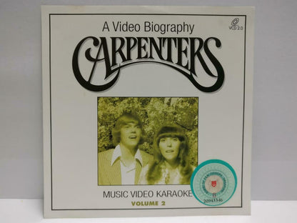 Carpenters A Video Biography MV Karaoke V.2 Rare Singapore Video CD VCD CDS084)