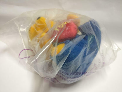 Sealed McDonald's Winnie The Pooh Heart & Jumper 7" Plush Soft Toy F/S (PTY101)