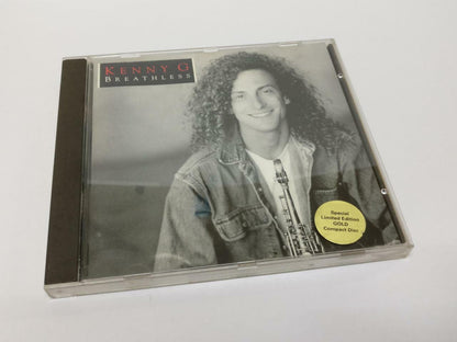 LK888 Kenny G Breathless 1992 Limited Edition Special Gold CD (07822) (CD458)