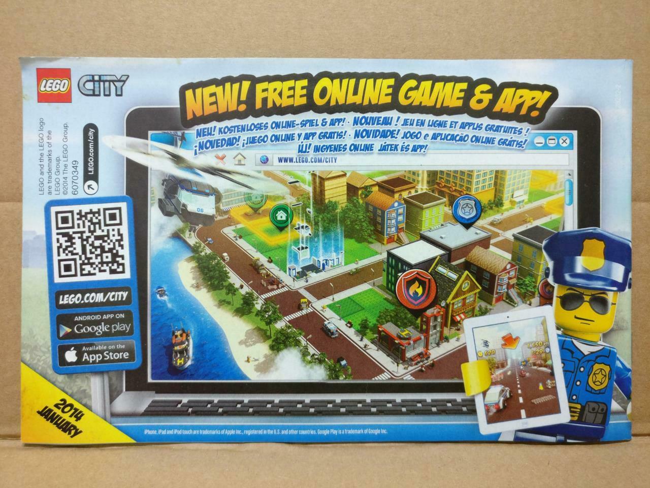 LEGO No. 60057 (1) City Manual Instructions Catalog Booklet (LG024)