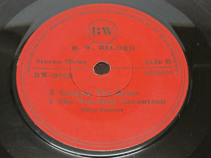 Marty Robbins Streets Of Laredo Rare Cover Label Singapore 7" EP (EP035)