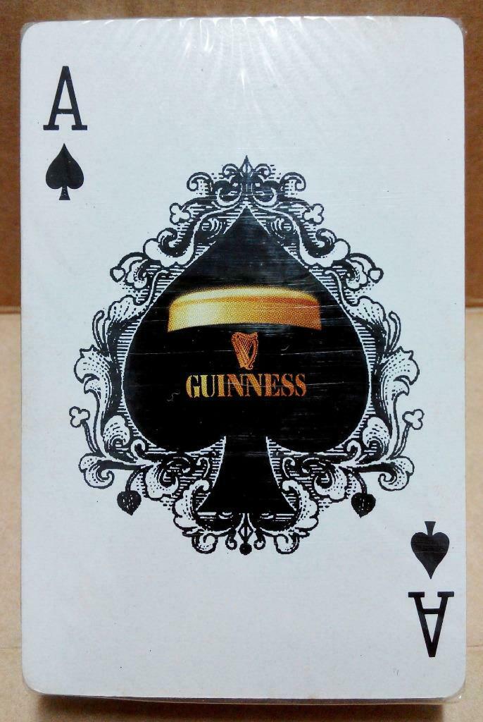 Rare New Sealed Guinness Beer Sexy Lady Beer Playing Cards Souvenir (A1262a)