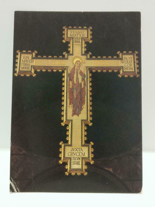 Vintage Westminster Cathedral The Lady Of Sorrows Color Postcard (P559)
