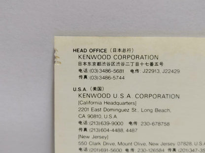 Various Artists Bizet J.S.Bach J.Strauss II Brahms Kenwood Japan Demon CD CDS291