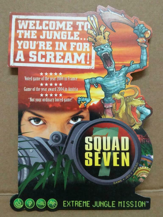 LUCKYPIGEON Squad Seven Extreme Jungle Mission Game 2004 Postcard (C2040)