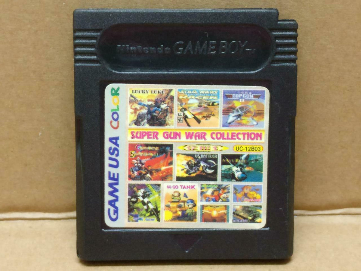 Nintendo Game Boy USA Color Super Gun War Japan Game Cartridge (A1927)