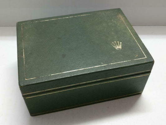 Vintage Rolex Watch Green Empty Box 06.00.06 Switzerland (BX016)