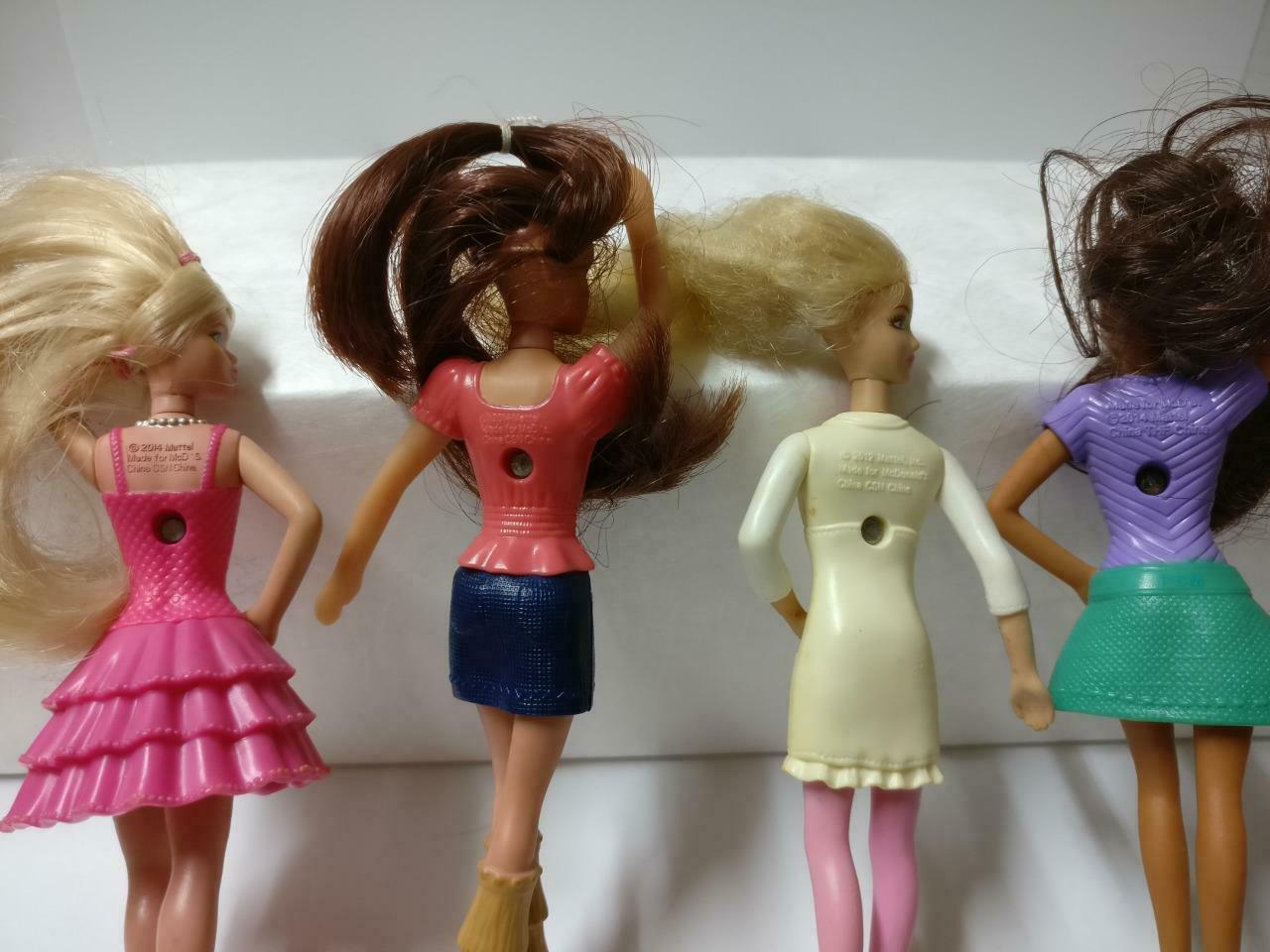 2011 McDonalds Barbie A Fairy Secret Happy Meal Toys x7 Lot F/S (FTY014) *F