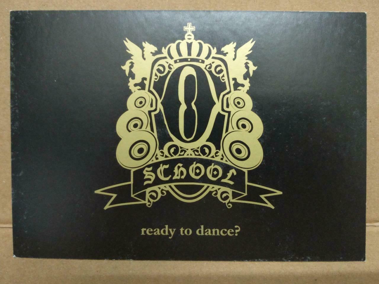 LUCKYPIGEON O School Dance Open Class Schedule Singapore Ad Postcard (C2076)