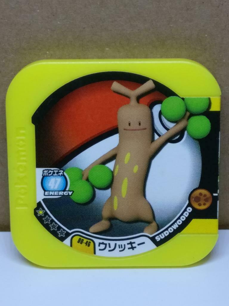 Pokemon Tretta Trading Card Chip 00-46 Sudowoodo F/S (A1795)