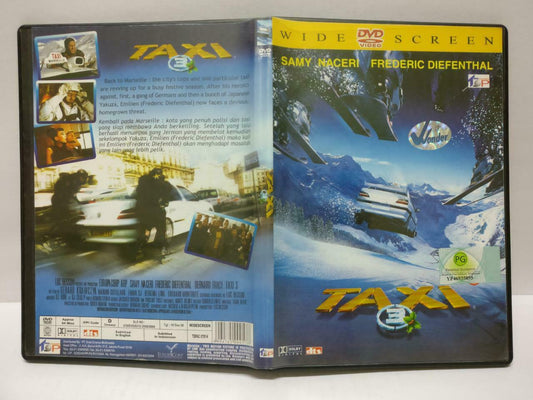 Taxi 3 Frederic Diefenthal Movie Rare 2006 Indonesia DVD Eng Sub (DVD067)