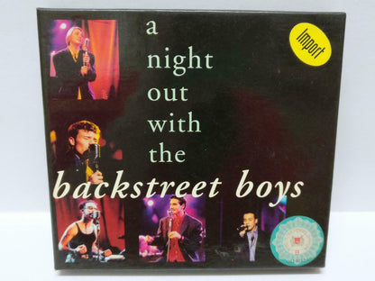 Backstreet Boys BSB 1998 EU CD + VCD Video Rare Singapore Censor Sticker (CD469)