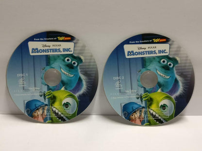Cartoon Animated Movie Monsters,Inc. Rare Singapore Video CD 2x VCD OOP (CDS345)