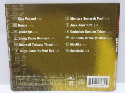 Malaysia Malay M.Nasir Terbaik 1998 Malaysia Melayu CD (CD695)