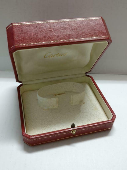 Vintage Cartier Watch Empty Box CO1017 With Mini Booklet (BX013)