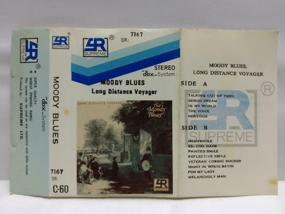 Moody Blues Long Distance Voyager Mega Rare Singapore English Cassette CT517