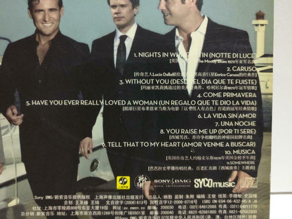 Il Divo Siempre 2006 China CD with Shanghai 2007 Promo Concert Card CD1139 D