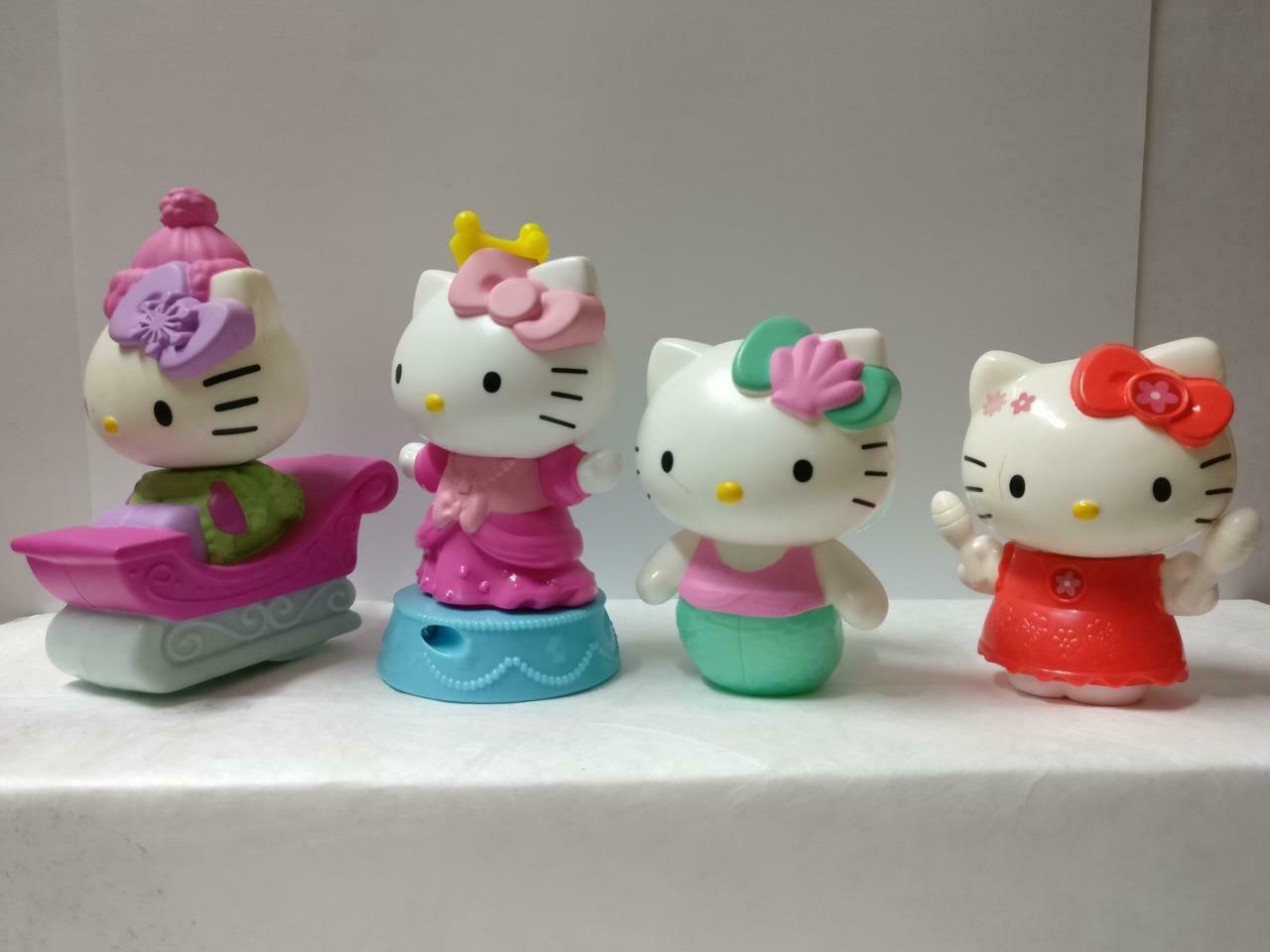 Hello Kitty Cat Princess Snow Sleigh Cute Figure Toys x9 Lot F/S (FTY004) *25