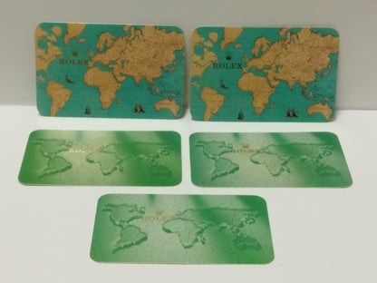 Vintage Rolex 1999 To 2004 Calendar Card x5 F/S (A2419)