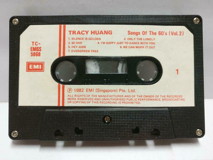 Taiwan Tracy Huang 黄露仪  磁带 卡带 1982 Singapore EMI English Cassette CT582