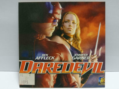 Superhero Movie Daredevil Ben Affleck Rare Singapore Video CD 2x VCD OOP CDS371